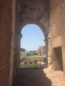 View of the Roman Forum from the Colosseum